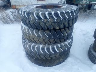 (4) Firestone Super Grip Tires, Mounted On Steel Rims, 11.00-22ML
*Note: Buyer Responsible For Loadout*
**Located Offsite at 21220-107 Avenue NW, Edmonton, For More Information Contact Richard at 780-222-8309**