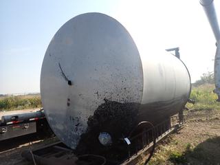 400 BBL (Barrel) Skid Mounted Storage Tank C/w Bottom and Skid*Note: Buyer Responsible For Load Out* 