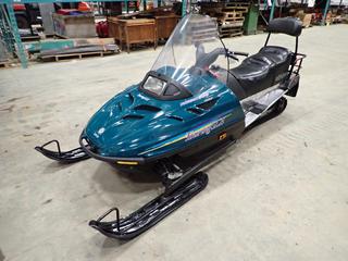 1996 Bombardier Touring SLE Ski-Doo c/w Rotax 503 Engine, Electric Start, Reverse, Hand Warmers, Showing 02641 Kms, SN 152400230 *Note: New Battery, Kill Switch, Tether As Per Consignor* 