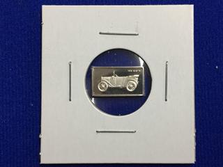 .925 Silver Art Bar, "1926 Austin".