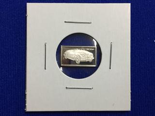 .925 Silver Art Bar, "1950 Rover".