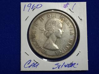 1960 Canada Silver Dollar.