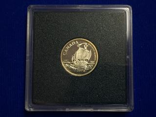 1997 Canada Ten Cent Coin, "Giovanni Caboto".