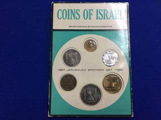 1967 Jerusalem Specimen Set.