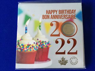 Royal Canadian Happy Birthday 2022 Coin Set.