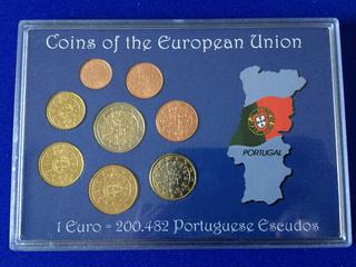 Coins of the European Union - Portugal.