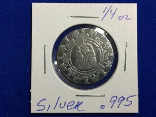 1/4 Ounce .995 Silver Coin.