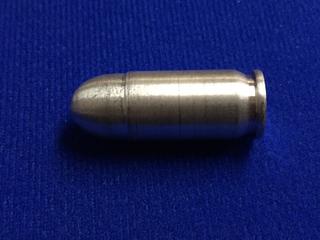 One Ounce .999 Fine Silver Replica Bullet.