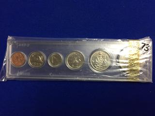 1973 Canada Coin Set.