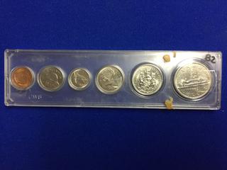 1982 Canada Coin Set.