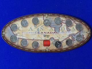 1999 Canada Millennium Coin Set.