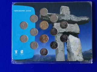 2010 Vancouver Olympics Coin Set.