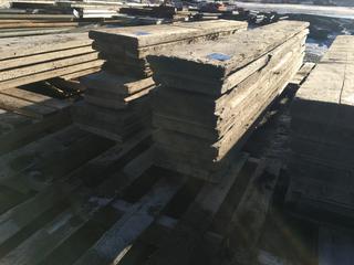 (8) Scaffold Planks, Approximately 9-1/2in W x 8ft L.