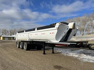 2013 Germanic Triaxle End Dump Trailer GVWR 45,000 LB, c/w 11R24.5 Tires,  VIN 2G9DS3530DT097009. *Fresh Safety, Small Dent On Drivers Side.*