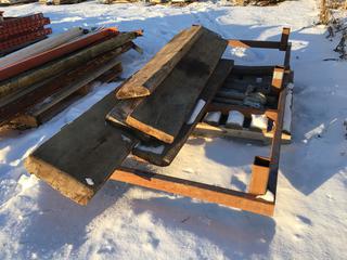 Welding Table 41in x 89in x 30in H. *Dismantled*