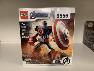 Avengers 121-Piece Captain America Lego Set. *Factory Sealed In Box.