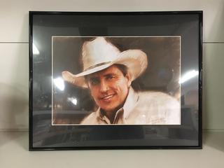 George Strait Print.