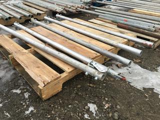 (5) Tube Scaffolding Braces 5ft.