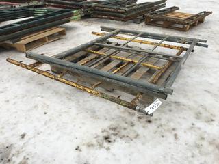 (3) Scaffolding Frames 5ft x 5ft.