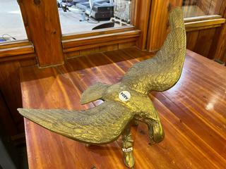 Brass Eagle Statue.