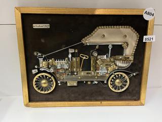 Packard 1915 Yobel Framed 3D Wall Art.