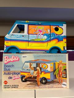 20-Piece Barbie Beach Bus.