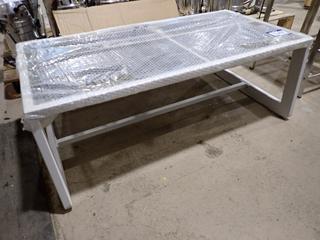 Unused Palm Springs Coffee Table.