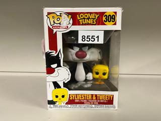 Looney Tunes Pop Animation Sylvester and Tweety Vinyl Figure.