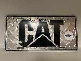 CAT Novelty License Plate.