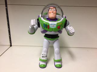 Buzz Lightyear Space Ranger Toy.