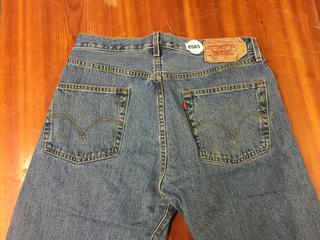 Levi's Original 501 Button-Fly Jeans, Size 36 x 32.