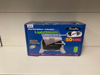 Swingline #74357 Light Touch Heavy Duty Punch.