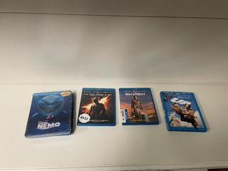 (6) Blue Ray Discs.