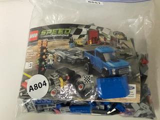 Lego Speed Ford Raptor and Model A Hot Rod Set.