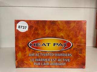 (2) Boxes of Heat Pax Air Activated Warmers.