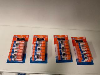 (4) Packs of Elmer's Glue Sticks.