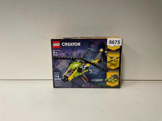 Lego Creator 114-Piece Helicopter Set. *Factory Sealed In Box.