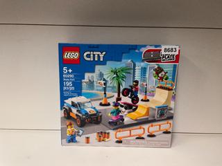 Lego City 195-Piece Skate Park Set. *Factory Sealed In Box.