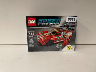 Lego Speed Champions 153-Piece 458 Italia GT2 Set. *Factory Sealed In Box.