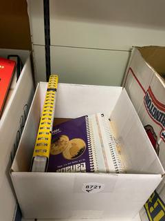 Box of Assorted Coin Books and Atlas.