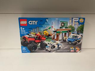 Lego City 362-Piece Police Monster Truck Heist Set. *Factory Sealed In Box.