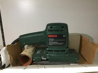 Bosch PSS230 3-5/8in x 9in Sander, 115V, 60Hz, 1.35A.