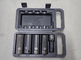 Stanley Fat Max 58-9272-2 6-Piece Matte Black Socket Set.