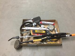 Milwaukee Sawzall Blades, Utility Knife Blades, Magnetic Pick Up, Flashlights, Etc.