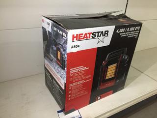 Heat Star 4,000/9,000 BTU Outdoor Portable Radiant Heater.