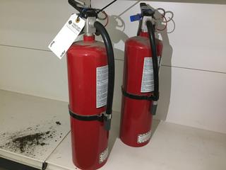 (2) Dry Chemical Fire Extinguishers.