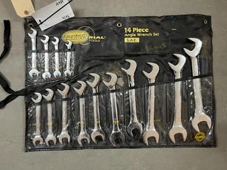 Northern Industrial 14-Piece SAE Angle Wrench Set.