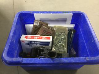 Assorted Vent Covers, Caulking Guns, Hooks/Anchors, Etc.