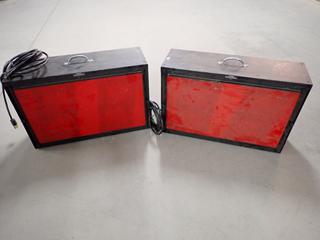 (2) Naden 55650 "Red Fitter" Strobe Lights.