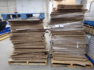 (2) Pallets of Assorted Used Boxes.